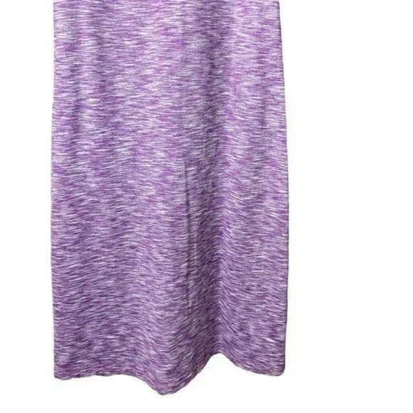 PrAna Women's Amaya Eggplant‎ Purple Space Dye Shelf Bra Racerback Dress Size S - Picture 3 of 7